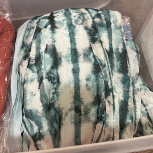 NWT Jetset Diaries Serpiente Maxi Dress Aqua Stripe TJD Revolve S - Picture 7 of 7